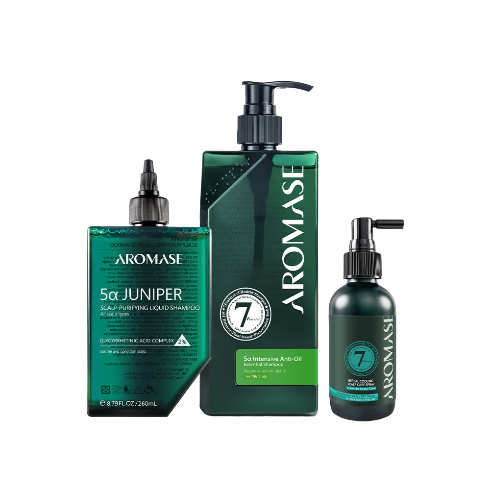 Aromase Oily Scalp 3-Step Set (Large)