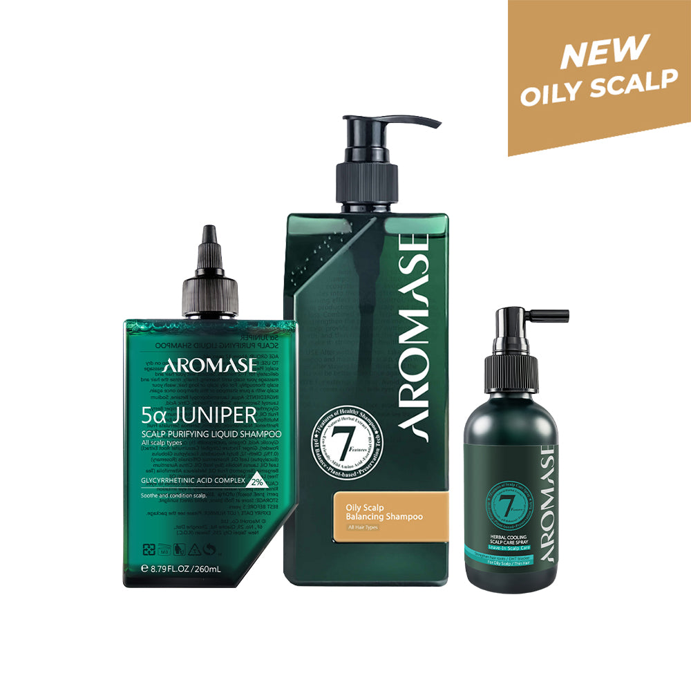 Aromase Oily Scalp Balancing 3-Step Set (Large)