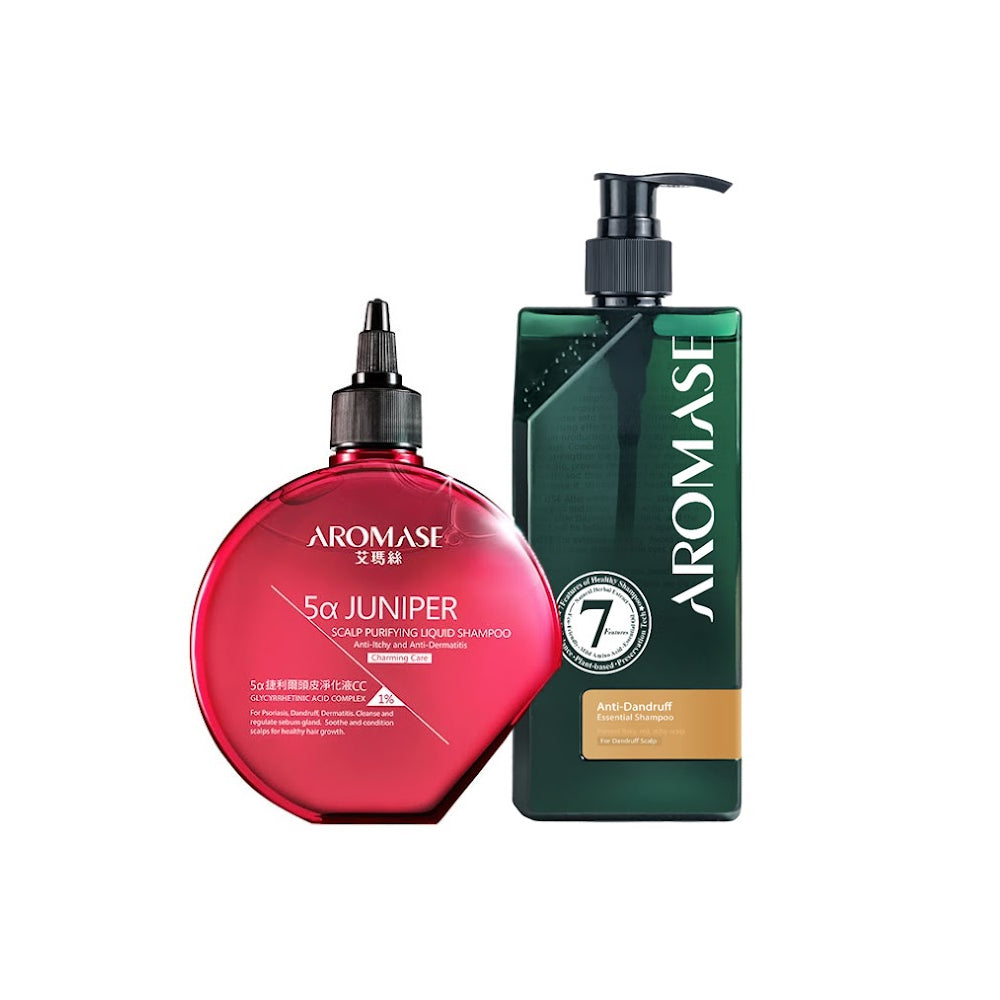 Aromase 頭皮淨化液CC 260ml + Aromase 去屑止癢洗髮精 400ml