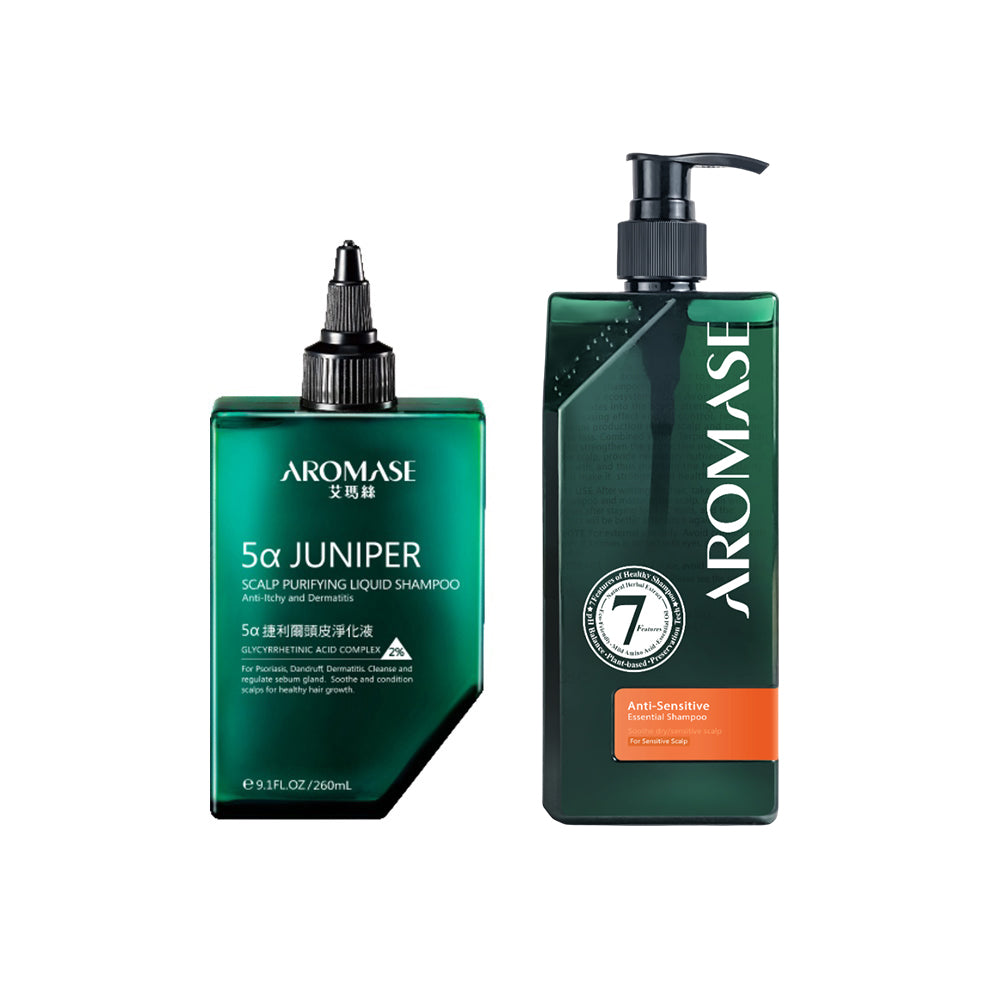 Aromase 干性头皮2步骤组合 (大件组)