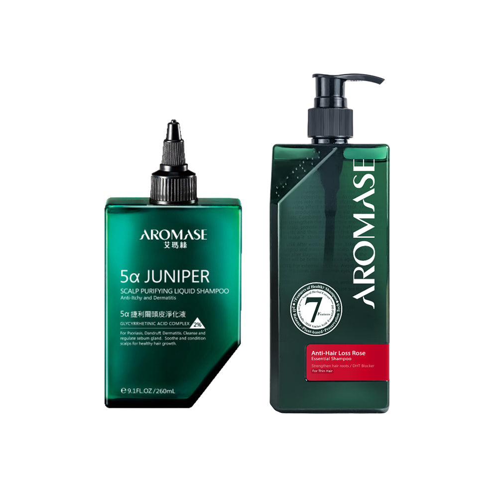 Aromase 玫瑰強健豐盈2步骤组合 (大件组)